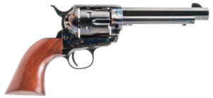 Cimarron PP411MALO El Malo Pre-War 1896-1940 45 Colt (LC) 6 Shot, 5.50" Blued Octagon Steel Barrel, Blued Cylinder, Color Case Hardened Steel Frame, Walnut Grip, Exposed Hammer