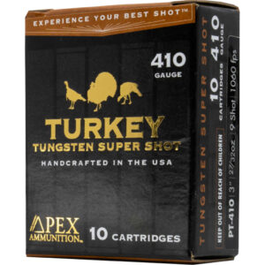 Apex Waterfowl TSS Shotgun Ammo 410 3 in. 27/32 oz. #9 10 rd.