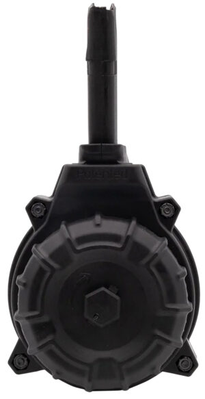 ProMag DRMA14 Standard 50rd Drum 9mm Luger Compatible w/ Glock 43 Black DuPont Zytel Polymer