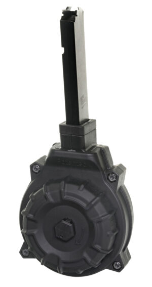 ProMag DRMA18 Standard 40rd Drum 45 ACP Fits Hi-Point 4595TS Carbine Black DuPont Zytel Polymer