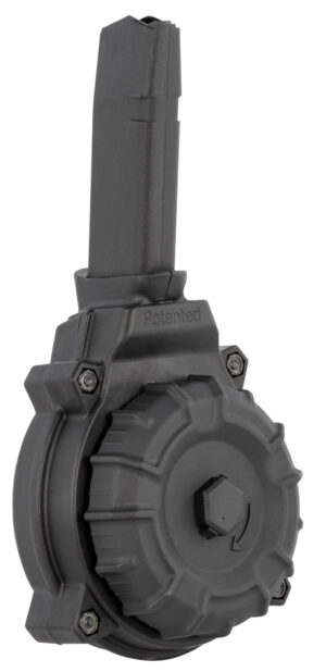 ProMag DRMA20 Standard 50rd Drum 9mm Luger Compatible w/Glock 43X/48 Black DuPont Zytel Polymer