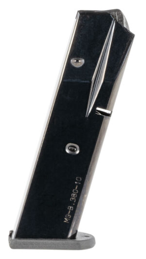 Mec-Gar MGBRBDA10B Standard 10rd 380 ACP Fits Browning BDA Blued Carbon Steel