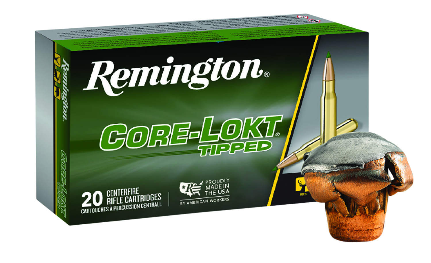 Remington Ammunition 29020 Core-Lokt Tipped 280Rem 140gr CoreLokt Tipped 20 Per Box/10 Case