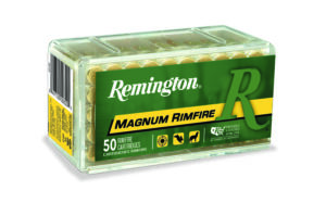 Remington Ammunition 20025 Magnum Rimfire 17HMR 20gr Jacketed Soft Point 50 Per Box/40 Case