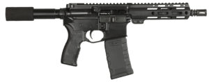 Bersa BAR15PBM BAR15 5.56x45mm NATO 30+1 7.50" Barrel, A2 Flash Hider, Black Bruniton Finish, Buffer Tube Stock, M-LOK Handguard, MFT Grip, Manual Safety
