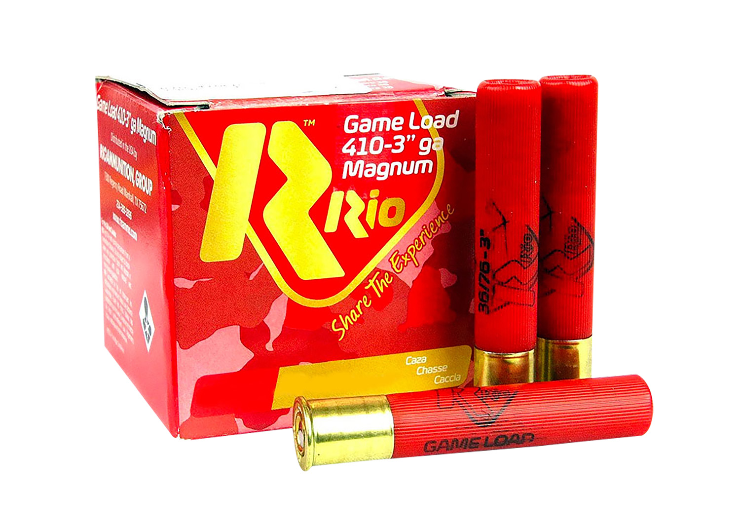 Rio Ammunition RCHV3675 Game Load 410Gauge 3" 7.5Shot 25 Per Box/10 Case
