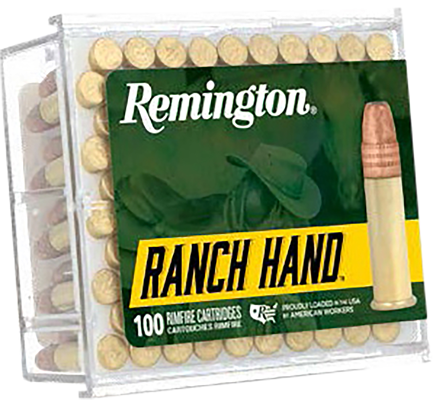 Remington Ammunition R21263 Ranch Hand 22LR 40gr Plated Lead Round Nose 100 Per Box/50 Case