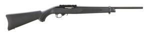 Ruger 31210 10/22 Carbine 22 LR 10+1 18.50" Satin Black Alloy Steel Barrel, Satin Black Picatinny Rail Steel Receiver, Black Synthetic Fixed Stock