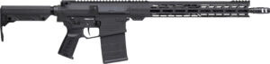 CMMG 33A590C-AB Resolute MK3 8.6 Blackout 20rd 16.10" Black Nitride 7075-T6 Aluminum Receiver 15" M-LOK Handguard CMMG Zeroed Grip