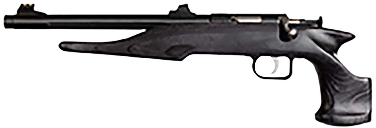 Crickett 41003 Hunter Adult 22 Mag 1rd 9" Threaded Blued Steel Single Shot Barrel, Black Laminate Stock