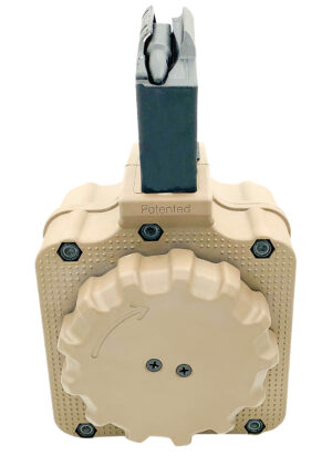 ProMag DRMA1-FDE 50rds Drum 308 Cal Fits AR-10 FDE Polymer