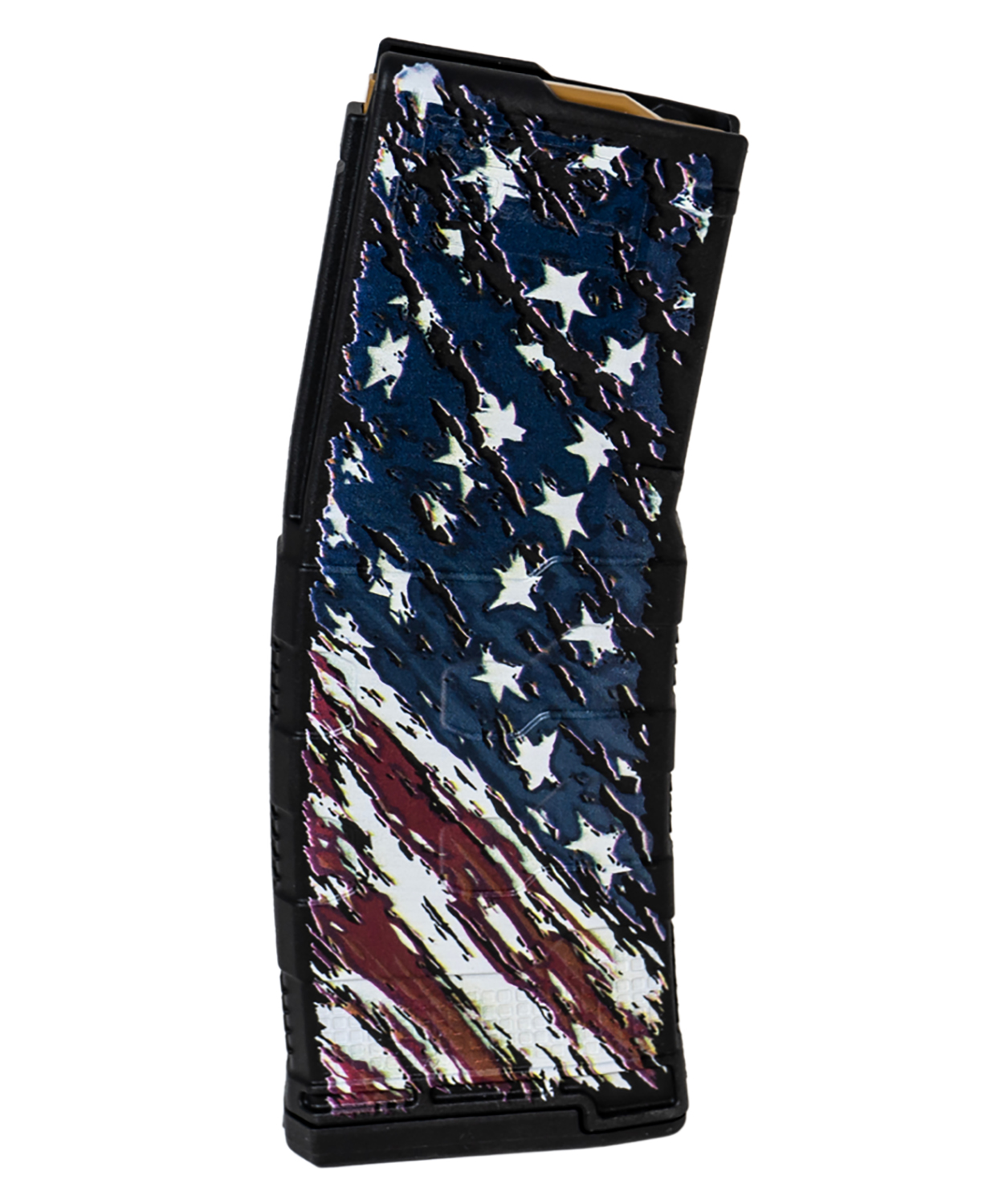Amend2 556MOD3FLAG30 MOD-3 30rd 5.56 NATO Fits AR-15 American Flag Polymer