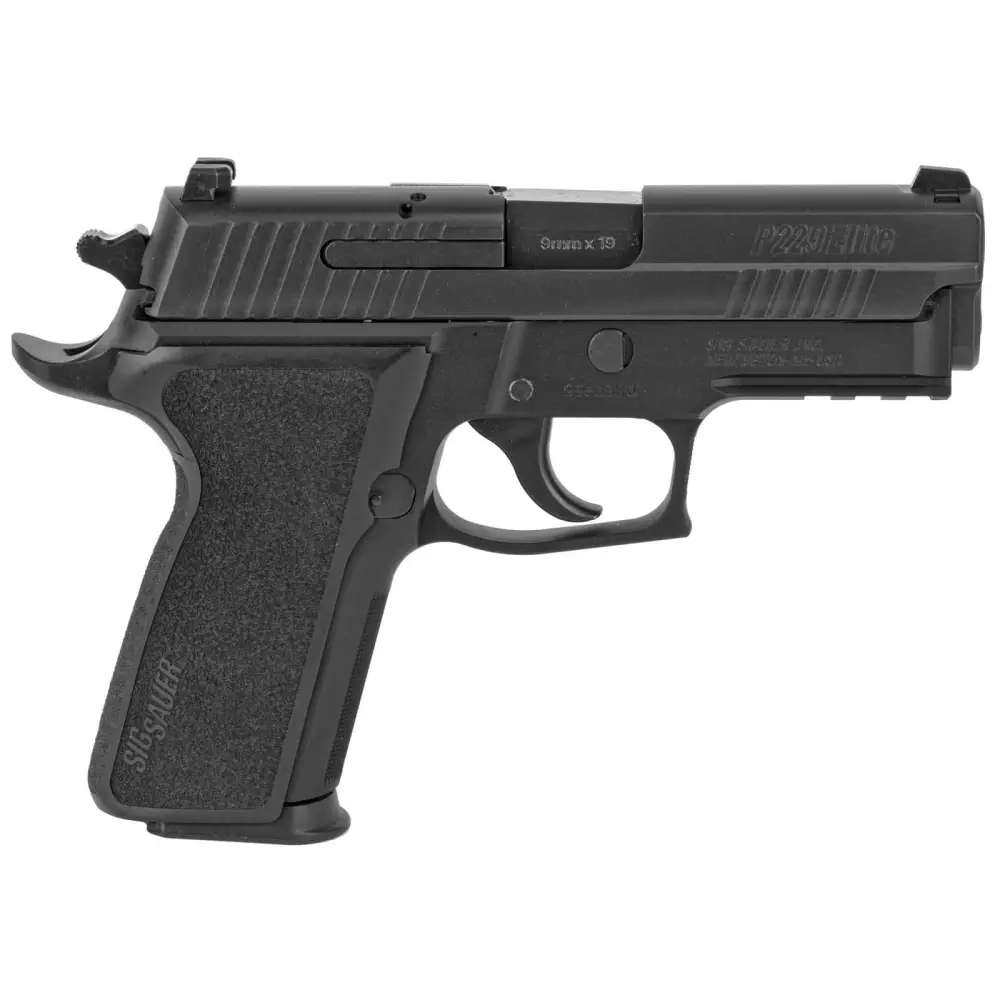 SIG SAUER P229 ENHANCED ELITE CA HGA 9MM 3.9" BBL NITRON BLACK DA/SA SIGLITE E2 GRIP 2-10RD MAGS