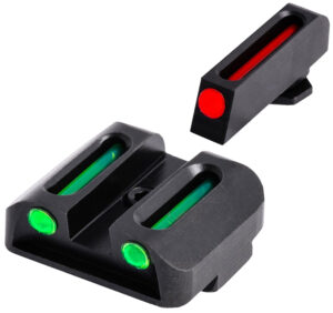 TruGlo TG131G2 Fiber-Optic  Red/Fiber Optic Front Sight-Green/Fiber Optic Rear Sight Glock 20/21