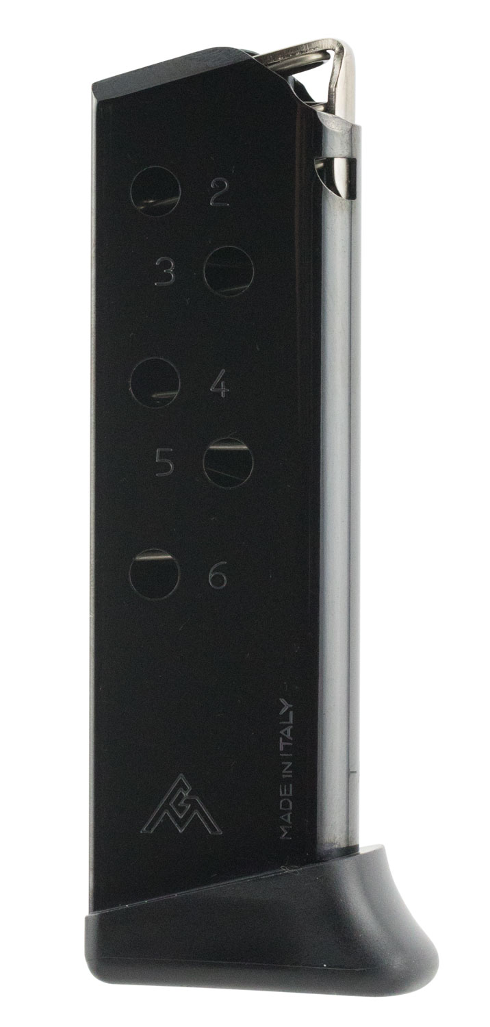 Mec-Gar MGWPPKFRB Standard Blued Detachable w/ Finger Rest 6rd 380 ACP for Walther PPK