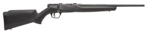 Savage Arms 70814 B17 F Compact 17 HMR 10+1 18" Matte Black Button Rifled Barrel, Matte Black Drilled & Tapped Carbon Steel Receiver, Matte Black Fixed Synthetic Stock, Right Hand