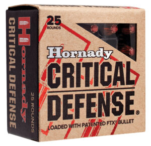 Hornady 90080 Critical Defense  380ACP 90gr Hornady Flex Tip eXpanding 25 Per Box/10 Case