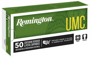 Remington Ammunition 23738 UMC  357Mag 125gr Jacketed Soft Point 50 Per Box/10 Case