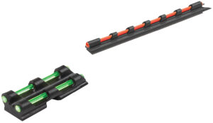Truglo TG94 Gobble-Dot Universal Shotgun Green/Red Fiber Optic Green Fiber Optic Black