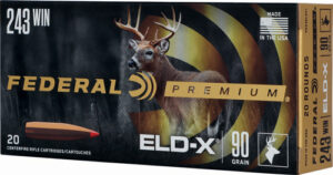FEDERAL 243 WIN 90GR ELDX - 20RD 10BX/CS