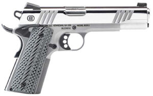 Bersa B19117050PMBG B1911 .45 ACP 5" 8+1 Polished Stainless/VZ Grips