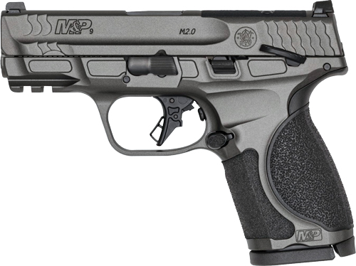 S&W M&P9 M2.0 METAL COMPACT - 3.6" 9MM 10-RD SAFETY GREY
