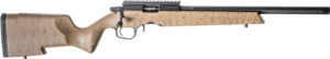 CHRISTENSEN RANGER 22LR 18" - CF BBL/STOCK TAN W/BLACK WEB