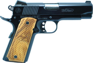 TRISTAR AMERICAN CLASSIC CMNDR - 1911 9MM 4.5" BLUED/WOOD
