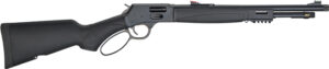 HENRY X MODEL LEVER 44MAG/SPL - 17.4" TB BLUED BLACK SYN.
