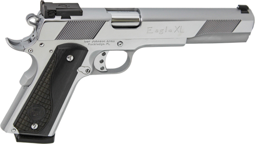 IVER JOHNSON EAGLE XL - 45ACP 6" ADJ POLISHED CHROME