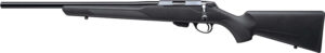 TIKKA T1X LEFT HAND 17HMR 20" - THREADED BLUED/BLACK SYNTH
