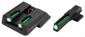 TRUGLO SIGHT SET S&W M&P - TRITIUM/FIBER OPTIC GREEN