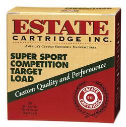 Estate Cartridge Super Sport 12 ga 2 3/4" 3 dr 1 1/8 oz #7.5 1200 fps 25/ct