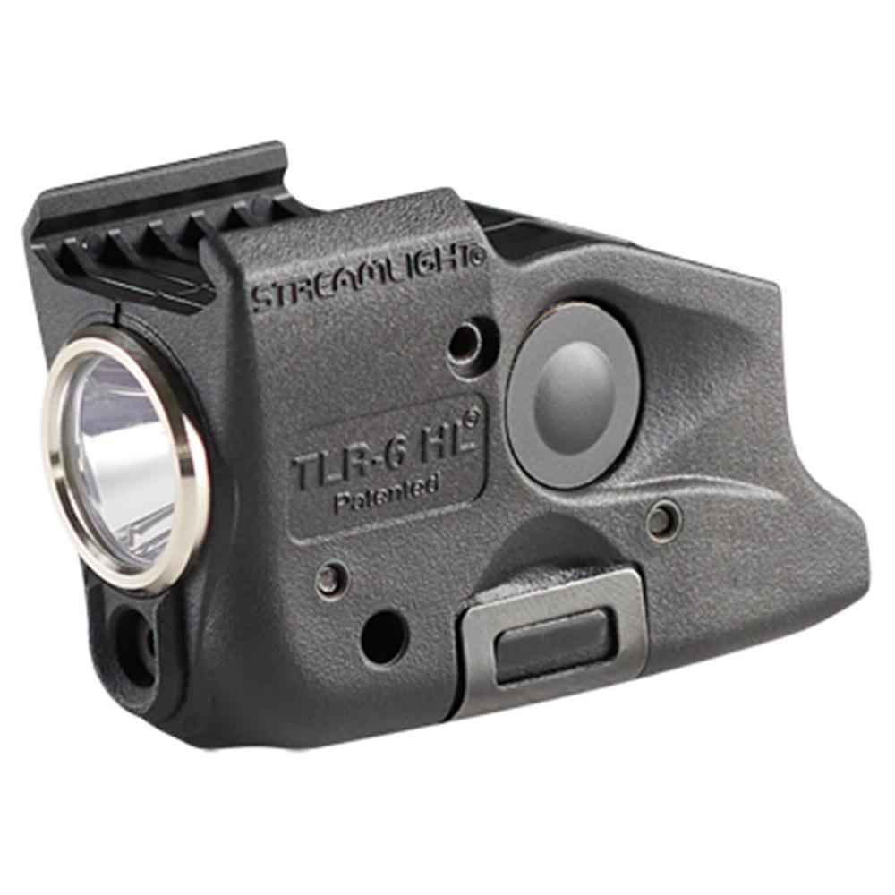 Streamlight TLR-6 HL Handgun Weapon Light for Glock 43x/48 300 Lumen Red Laser Black