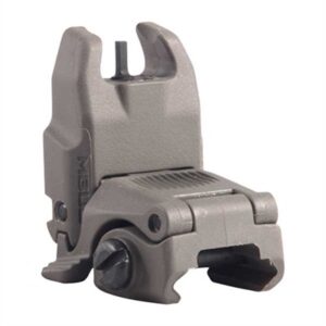 MBUS FRONT SIGHT FLIP-UP POLYMER FOR AR-15 FDE