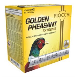 GOLDEN PHEASANT EXTREME 12 GAUGE2-3/4'' 1-3/8OZ #4 SHOT25/BOX