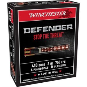 DEFENDER 410 BORE 3''  4 DISC PROJECTILES #16 BB'S 10/BOX