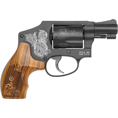 MODEL 442 ENGRAVED J-FRAME 38 S&W SPECIAL 1.88â BBL 5RD WOOD