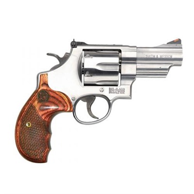 MODEL 629 DELUXE N-FRAME 44 MAGNUM 3â BBL 6RD SS/WOOD