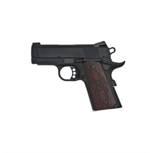 DEFENDER 45 ACP 3'' BBL (1)7RD MAG BLACK/BLACK W/CHERRY GRIP