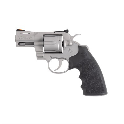 PYTHON 357 MAGNUM 2.5'' BBL 6RD MATTE STAINLESS HOGUE GRIP