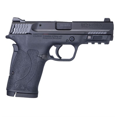 M&P 380 SHIELD EZ M2.0 380 ACP 3.68''BBL (2)8RD NO SAFETY BLK