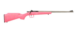 KEYSTONE SPORTING ARMS CRICKETT 22LR SS PINK/GOLD WEB