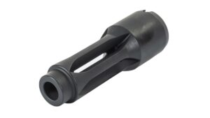 Arsenal  AR-M1 4-port Flash Hider 7.62x39mm 24x1.5mm RH Threads Stainless Steel Cerakote US Made
