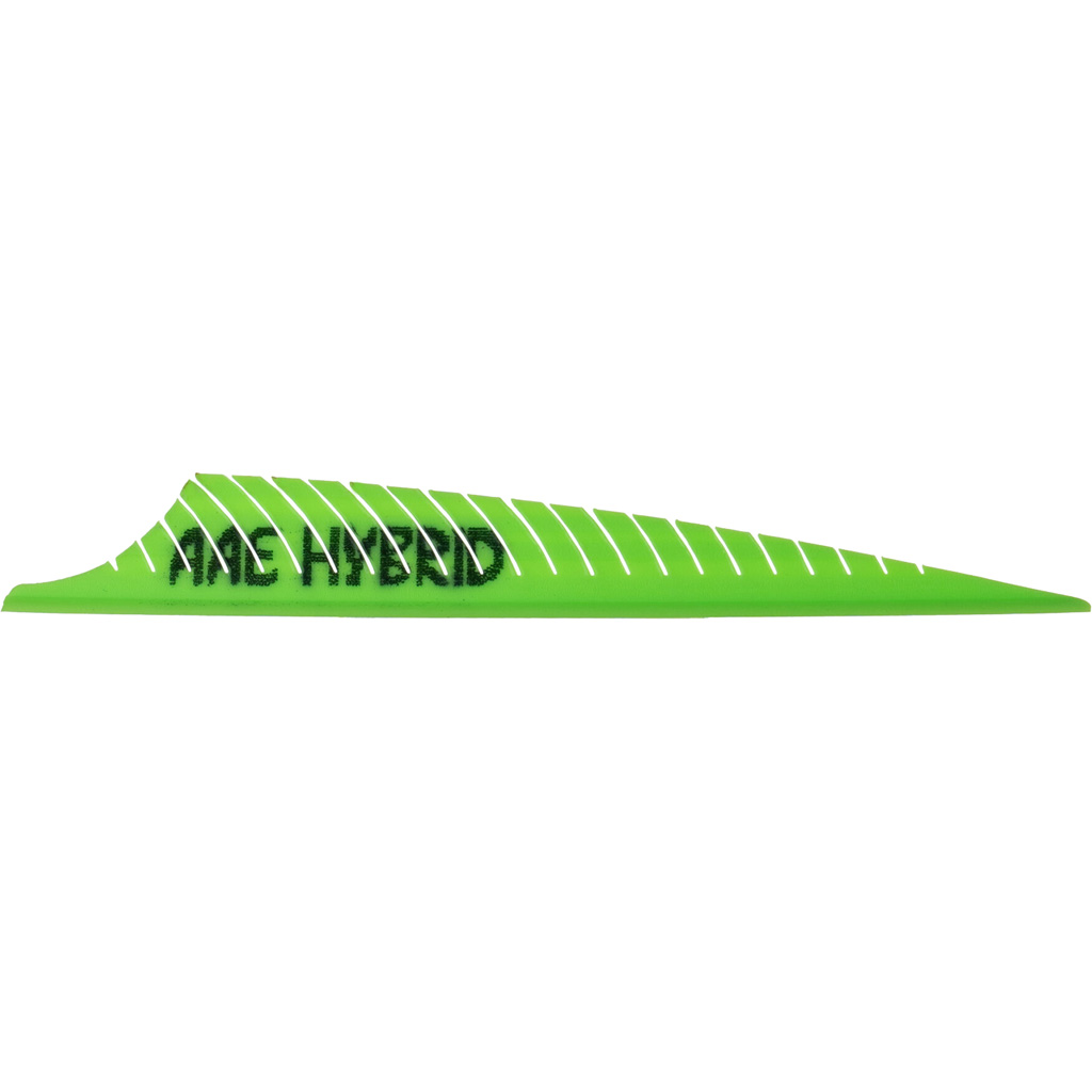AAE Hybrid PHNX Vanes Bright Green 50 pk.