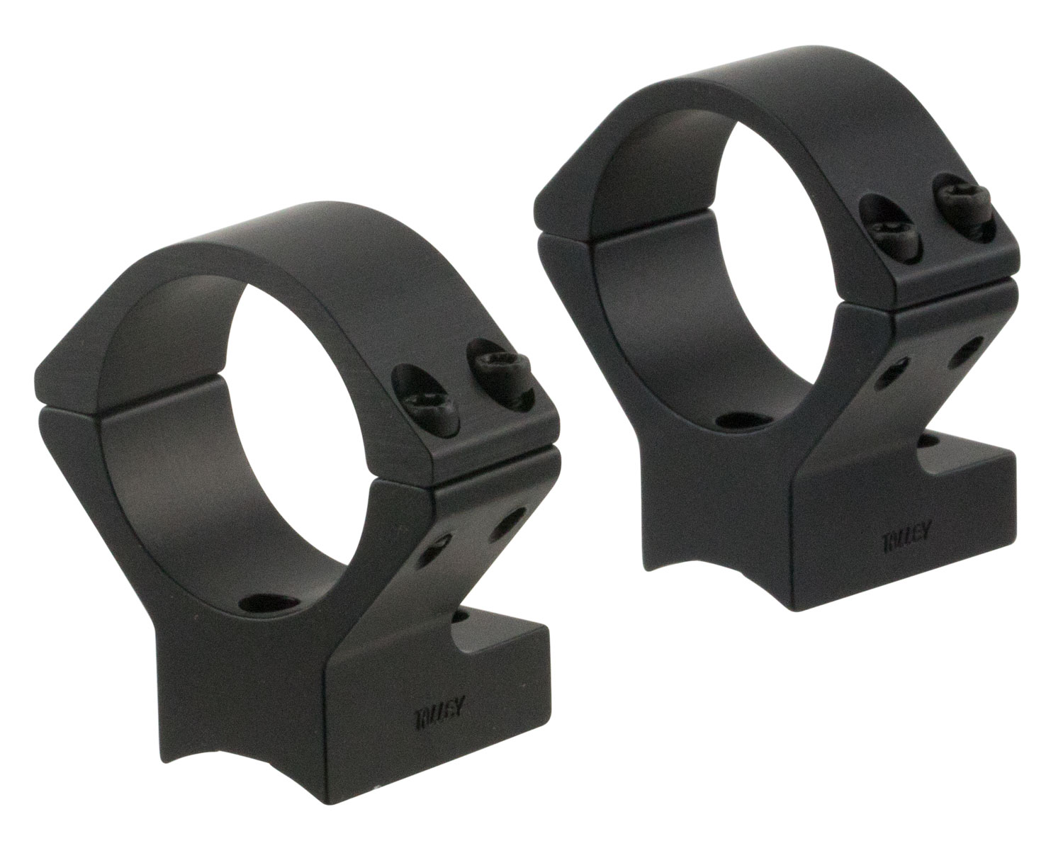 Talley 940336 Scope Mount/Ring Combo Black Anodized 1" Tube Marlin Lever Action 1895/336/1894 Medium Rings