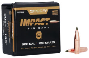 Speer TB308H2 Impact 30Cal 190gr Speer Impact 50 Per Box/5 Case