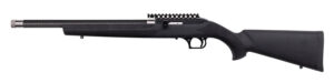 Magnum Research SSH22GT Magnum Lite SwitchBolt 22 LR 10+1 16.50" Black Carbon Fiber Threaded Barrel, Black w/Integral Scope Base Receiver, Black Fixed Hogue OverMolded Stock, Right Hand