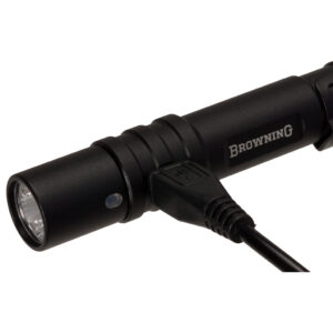 Browning Microblast USB Flashlight Black 160 Lumens