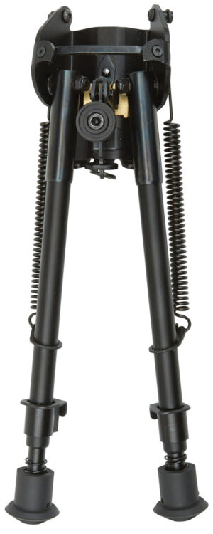 Allen 2188 Bozeman Rifle Bipod Black Aluminum w/Sling Swivel Mount, Rubber Feet & 9-13" Vertical Adjustment